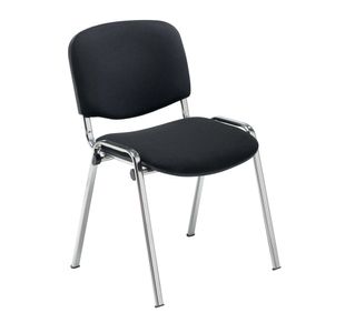Jemini Ultra Multipurpose Stacking Chair Black/Chrome KF72904