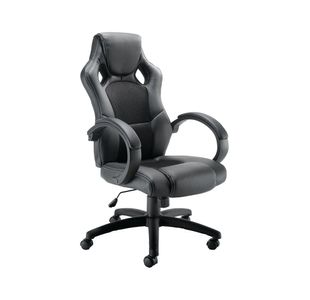 5 Star Velix Racing Gaming Chair with Fixed Arms Black KF73591