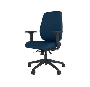 Cappela Agility High Back Posture Chair 400x800x600mm Blue KF73886