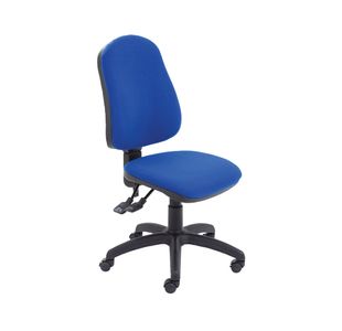 Jemini Teme Deluxe High Back Operator Chair 640x640x985-1175mm Blue KF74121