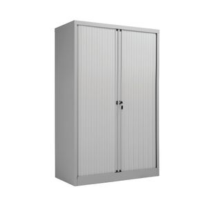 Bisley Tambour Unit 1000x470x1585mm Grey Shelves Not Included BY74773