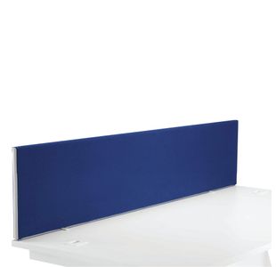 First Desk Mounted Screen1800x25x400mm Special Blue KF74842