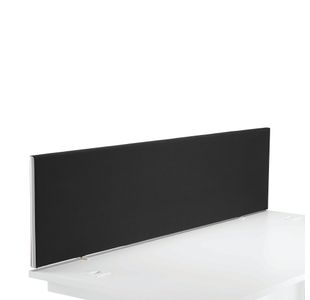 First Desk Mounted Screen 1800x25x400mm Special Black KF74843