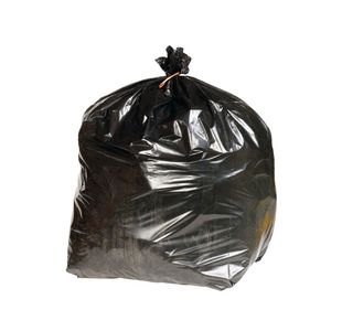2Work Extra Heavy Duty Refuse Sack LPDE Black 457x725x950mm (Pack of 200) KF76961