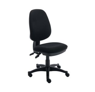 Sheaf Operator Chair Upholstered 590x555x1090 Black KF77947