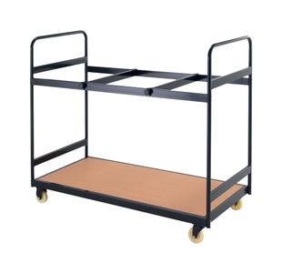 Titan Folding Exam Desk Trolley 20 Capacity 600x1225x1150mm KF78655