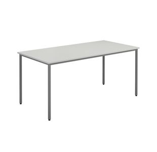 Jemini Rectangular Multipurpose Table 1600x800x730mm White KF79026