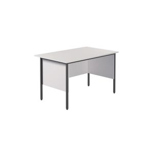 5 Star Modara Rectangular Desk 1200x750x730mm White KF800002