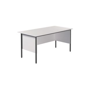5 Star Modara Rectangular Desk 1500x750x730mm White KF800018