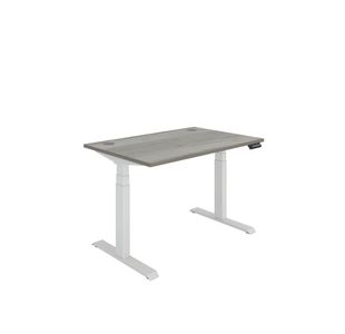 Polaris DM Sit/Stand Height Adjustable Desk 1200x800 GOak/Wht KF800102