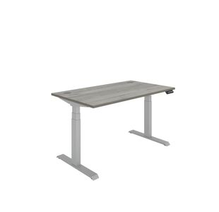 Polaris DM Sit/Stand Height Adjustable Desk 1400x800 GOak/Slv KF800114
