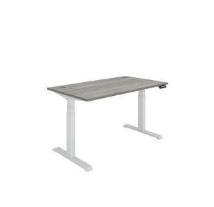 Polaris DM Sit/Stand Height Adjustable Desk 1400x800 GOak/Wht KF800115