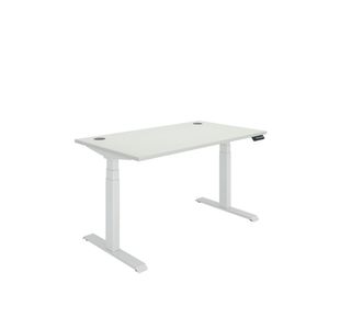 Polaris DM Sit/Stand Height Adjustable Desk 1400x800 Wht KF800121