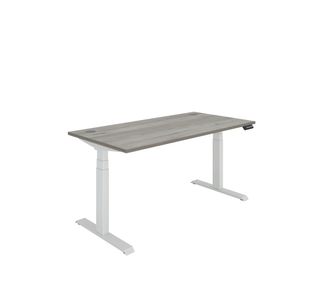 Polaris DM Sit/Stand Height Adjustable Desk 1600x800 GOak/Wht KF800127