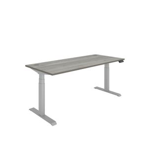 Polaris DM Sit/Stand Height Adjustable Desk 1800x800 GOak/Slv KF800138