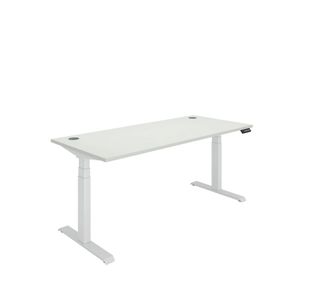Polaris DM Sit/Stand Height Adjustable Desk 1800x800 Wht KF800145