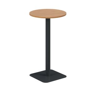 5 Star Forge High Round Table 600mm Nova Oak/Black KF800150