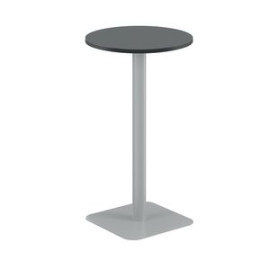 5 Star Forge High Round Table 600mm Black/Silver KF800153
