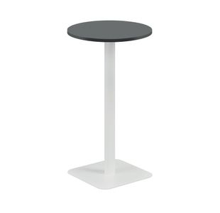 5 Star Forge High Round Table 600mm White/Black KF800159