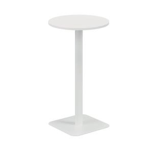 5 Star Forge High Round Table 600mm White/White KF800162