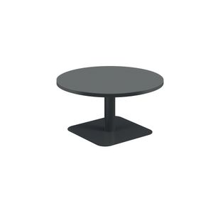 5 Star Forge Low Round Table 800mm Black/Black KF800169