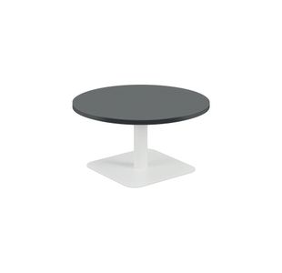 5 Star Forge Low Round Table 800mm Black/White KF800190