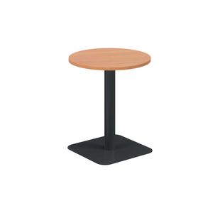 5 Star Forge Mid Round Table 600mm Beech/Black KF800194