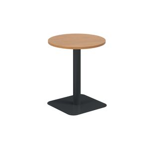 5 Star Forge Mid Round Table 600mm Nova Oak/Black KF800197