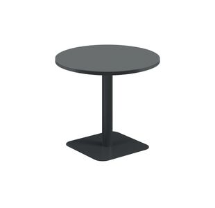 5 Star Forge Mid Round Table 800mm Black/Black KF800201