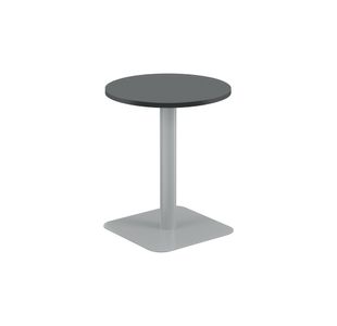 5 Star Forge Mid Round Table 600mm Black/Silver KF800206