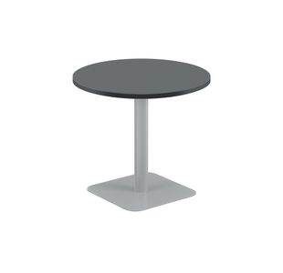 5 Star Forge Mid Round Table 800mm Black/Silver KF800211