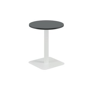 5 Star Forge Mid Round Table 600mm Black/White KF800216