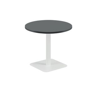 5 Star Forge Mid Round Table 800mm Black/White KF800221