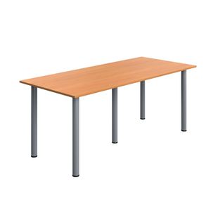 5 Star Modara Rectangular Meeting Table 1800x800x730mm Beech KF800238