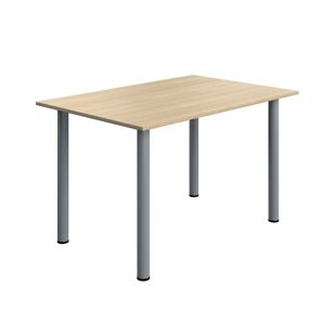 5 Star Modara Rectangular Meeting Table 1200x800x730mm Oak KF800258