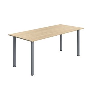 5 Star Modara Rectangular Meeting Table 1800x800x730mm Oak KF800261