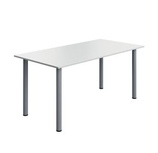 5 Star Modara Rectangular Meeting Table 1600x800x730mm White KF800283