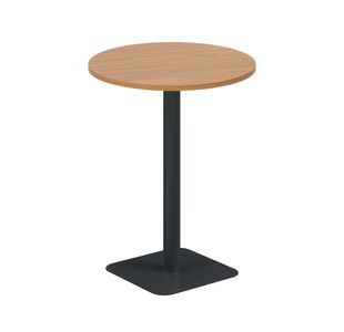 5 Star Forge High Round Table 800mm Nova Oak/Black KF800355