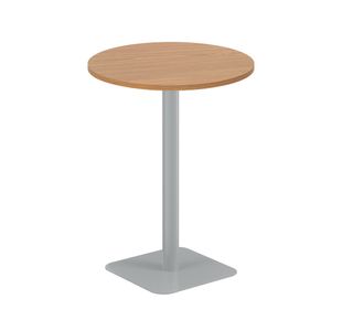 5 Star Forge High Round Table 800mm Nova Oak/Silver KF800361