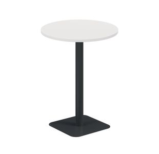 5 Star Forge High Round Table 800mm White/Black KF800365