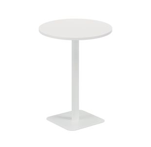 5 Star Forge High Round Table 800mm White/White KF800368