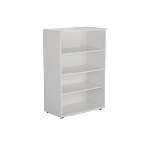 Jemini Wooden Bookcase 800x450x1200mm White KF810377