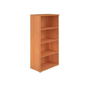 Jemini Wooden Bookcase 800x450x1600mm Beech KF810384