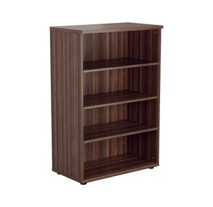 Jemini Wooden Bookcase 800x450x1600mm Dark Walnut KF810506