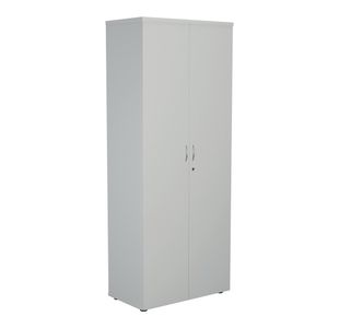 Jemini Wooden Cupboard 800x450x2000mm White KF811091