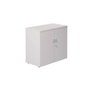 Jemini Wooden Cupboard 800x450x730mm White KF811268