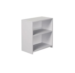 5 Star Modara Bookcase with 1 Shelf 750x400x800mm White KF822073