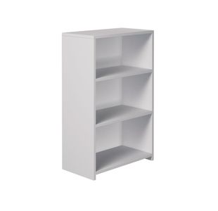 5 Star Modara Bookcase 2 Shelves 750x400x1200mm White KF822103