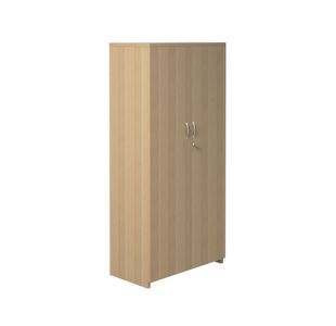 5 Star Modara Lockable Cupboard 3 Shelves 750x400x1600mm Oak KF822240