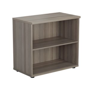 Jemini Wooden Bookcase 800x450x730mm Grey Oak KF822591